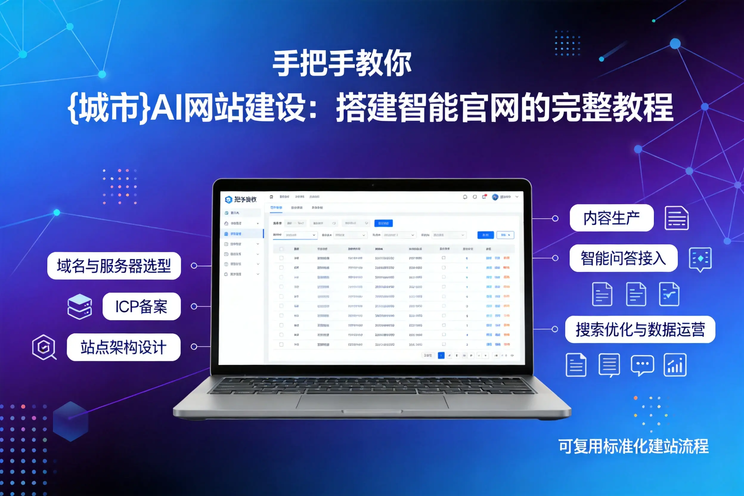 手把手教你临夏AI网站建设：搭建智能官网的完整教程